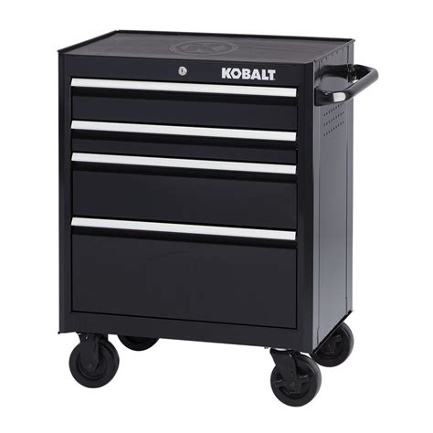 kobalt 3-drawer 26 steel tool cabinet black|lowe's kobalt tool box sale.